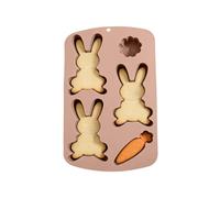 - Silicone Chocolate Mould - 3D Rabbit Making Tool, Candle Mould | for Making , Cupcakes, Sweets, Fruit Jelly, Pastries, Soap, Cake, Decoration