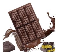 Silicone Chocolate Mould, Easy Release Candy Moulds, Break Apart Chocolate Moulds for DIY Various Delicacies at Your Bakery Party Or Home
