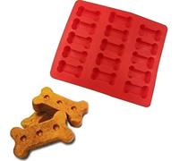 Silicone Chocolate Moulds, Non-Stick Dog Bone Shaped Baking Molds Ice Cube Trays, Puppy Bone Baking Mold DIY Tools for Ice Cube Pudding Candy Jelly Cupcakes Pet Treats Cookie