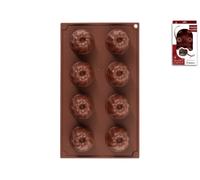 Silicone Chocolate Pudding Molds 8 Pieces