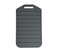 Silicone Chopping Board, Folds Up to Create A Chute, 14.1x24.2cm, Flexible Silicone Chopping Mat, Folding Cutting Board, Non Stick Dishwasher Safe for Home and Camping