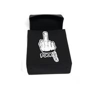 Silicone Cigarette Case Pack Box Cover Cig Holder King Size Cigarettes Black F*** Design Novelty Gifts for Him Her Accessory BestWayDigital