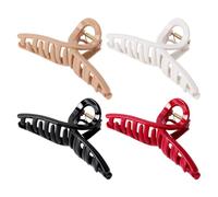 Silicone Claw Clips for Hair,Soft Hair Jaw Barrettes | Strong Hold Portable Barrettes for College Wedding Girls Dance Masquerade Concerts Ladies Wives Travel School