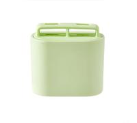 Silicone Clear Ice Ball Maker For Mold - 65mm Large No Bubbles for Whiskey Cocktails - Flexible For Easy Release DIY Ice For Cube Tray for HOMEs Bar Party(Green Double)