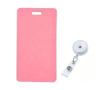 Silicone Clipboard Memo Card, Double Sided Note Board with Clip for Work Badges, Meetings, and Study Use Erasable Silicone Badge Note