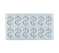 Silicone Clock Pendulum Mold Unique Crafting Resin Adorable Making Silicone Kit Casting