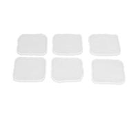 Silicone Coaster Mold DIY Kit Premium Quality 6 Shape Molds for Resin Craft Home Decor Lightweight Durable Easy Clean White 10.2x10.2cm 6 Pack