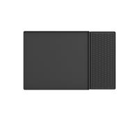 Silicone Coffee Mat 15.74''X27.67'' Non-Slip & Spill-Proof for Countertop Under Coffee Machines Bar Wine Cabinet B