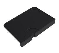 Silicone Coffee Tamper Mat 20X15 Cm, Espresso Silicone Mat, Espresso Tamper Mat, Espresso Accessory,Durable Espresso Barista Tools, Easy to Clean Coffee Accessories for Coffee Station(Black)