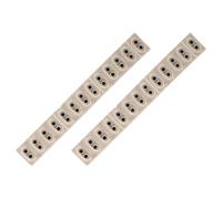 Silicone Conductive Rubber Contact Strip 13-key 2pcs Keyboard Repair Pad