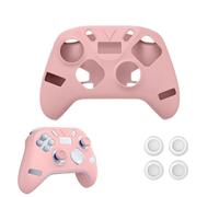 Silicone Controller Case Compatible with Flydigi APEX 5,Shockproof,Anti-Slip,1.3mm Thick for Gaming Accessory (Pink)
