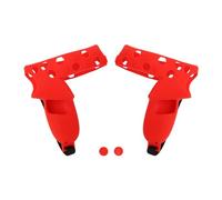 Silicone Controller Grip Cover for 2, VR Handle Protective Sleeve with Anti Throw Design and Wrist Strap, Lightweight Non Slip Grip Protector for Meta 2 (Red)