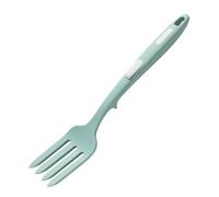 Silicone Cooking Fork - Heatproof Large Serving Tool, Durable Grilling Fork | Food Prep Utensil for Turning, Flipping, Stirring, Salad Mixing, Camping, Non-Scratch Cookware-Safe Tool for Kitchen