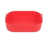 Silicone Cooking Mat - Heat Resistant Pan Insert | 20cm Perforated Sheet with Raised Oil Channel Food Grade Material Pad with Flexible Structure Culinary Accessory for Roasting Vegetable Dishes