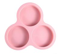 Silicone Cooking Pan for Air Fryer Bake For Eggs, Muffins, and More with Ease (Pink)