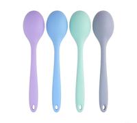 Silicone Cooking Spoon Set of 4, Convenient Tools for Stirring and For Baking in the Kitchen (02)