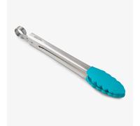 Silicone Cooking Tongs 25cm Zeal Aqua One Size