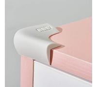 Silicone Corner Protector Baby Proofing Furniture Guard, Gray, 4 Count