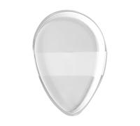 Silicone Cosmetic Puff for Salon and Home Use Smooth Application Design Maintains Shape After Washing Silicone Cosmetic Puff