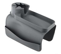 Silicone Couch Cup Holder Tray Drink Holder With Side Pockets, Portable Couch Drink Holder Arms Table Anti-Spill Sofa Arms Tray With Cup Holder(Grey)