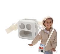 Silicone Cover Audio Player - Card Reader Protective, Case Silicone Anti Slip Soft Protective with Shoulder Strap for Kids Girls Children Audio Device Storyteller Durable Lightweight Easy Use Portable