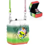 Silicone Cover Case for Bitzee Magicals - Interactive Toy Digital Pet, Protective Skin Sleeve for Magicals Virtual Electronic Pets Accessories, with Lanyard (C)