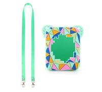 Silicone Cover Case for Bitzee Magicals - Interactive Toy Digital Pet,Protective Skin Sleeve for Virtual Electronic Pets Accessories with Lanyard (mint green)