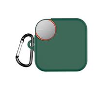 Silicone Cover Case for CMF Buds Pro 2, Protective Earbuds Sleeve with Carabiner Headphone Case All-Round Protection for CMF BY Nothing Buds Pro 2, Drop-proof and Dust-proof Accessories (Dark Green)