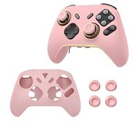 Silicone Cover Case for Flydigi Vader 5 Pro, Silicone Protective Case Soft Skin Cover Full Protector Anti-Drop Protective Sleeve for Flydigi Vader 5Pro Gaming Controller (Pink)