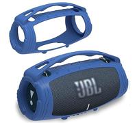 Silicone Cover Case for JBL Xtreme 3 Portable Bluetooth Speaker, Protective Skin Case for JBL Xtreme 3 Portable Bluetooth Speaker Accessories(Only Case)(Blue)