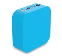 Silicone Cover Case for Mac Mini M4/M4 Pro 2024, Protective Sleeve Dust-proof Protector for Mini Desktop Computer Anti-Drop Anti-Slip Soft Rubber Skin Shell Full Protection (Sky Blue)