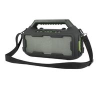 Silicone Cover Case for Soundcore Boom 2 Speaker, Soft Silicone Sleeve Case Shockproof Protective Cover Soft Skin Portable Travel Protective Carrying Holder with Shoulder Strap