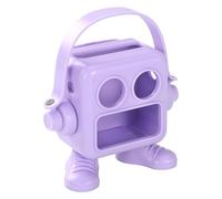 Silicone Cover Case for Yoto Mini Player, Cute Fun Case with Card Slot, The Robot Portable Audio Player Cover Accessory for Kids Music Players (Case Only, Machine not Included)