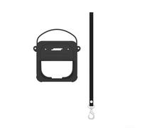 Silicone Cover Case with Shoulder Strap for Bose For SoundLink 2nd Gen丨 Soft Skin Protective Sleeve with For Easy to Buttons and Ports丨 For Shockproof(Black)