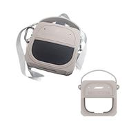 Silicone Cover Compatible with Bose SoundLink Micro 2, Waterproof Case, Full-Body Shockproof Case for Outdoor Use (Gray)