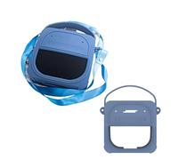 Silicone Cover Compatible with Bose SoundLink Micro 2, Waterproof Case, Full-Body Shockproof Case for Outdoor Use (Blue)