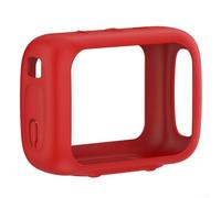 Silicone Cover Compatible With For Jbl Go 5 Speaker Stylish Protective Shell With Accurate Cutouts For Buttons And Ports Shock Resistant Design For Outdoor Adventures Pink Color Easy To Clean(Red)
