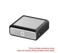Silicone Cover For Anker Prime Bank 100W Charging Base Protective Case scratch Sleeve Protector Shockproof Accessory Cover Black