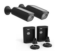 Silicone Cover for AOSU Solar Security Camera SolarCam P1 SE and SolarCam P1 Max (Black, 2 Pack)