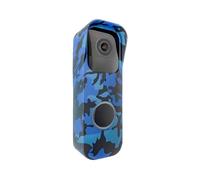 Silicone Cover for Blink Video Doorbell, Weatherproof Protective Case (Print Design) No-Drill Doorbell Skin, Anti-Slip Fit,Full Protection for Blink Doorbell, Easy Installation