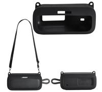 Silicone Cover for BoseSoundLink Plus Portable Bluetooth Speaker,Shockproof Portable Cover with Adjustable Shoulder Strap,Protective Sleeve Compatible with New SoundLink Plus (Black)