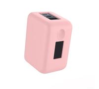 Silicone Cover for CUKTECH CP6 67W Power Adapter - Drop for Proof Anti-Dust Scratch Resistant Case Soft Grip Protective Skin Portable Charger Guard 6.6x4.9x3.8cm(Pink)