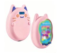 Silicone Cover for Tamagotchi for uni 2023 Soft Protective Case Anti-Scratch Sleeve Pink Blue Virtual Pet Accessory 7x6x2cm(Pink)