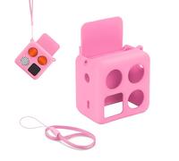 Silicone Cover for Yoto Mini (2024 Edition)-Make Your Own Card Bluetooth Audio Player, Protective Sleeve Case Music Player Accessories (Pink)