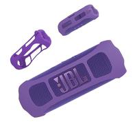 Silicone Cover Skin for JBL Flip 7 Portable Bluetooth Speaker (Purple)