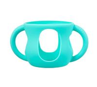 Silicone Covers Flexible Bottle Holder with Handle Shockproof Bottle Sleeve for Glass Baby Bottles Protections Covers