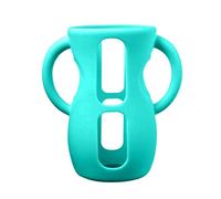 Silicone Covers Flexible Bottle Holder with Handle Shockproof Bottle Sleeve for Glass Baby Bottles Protections Covers
