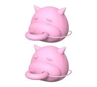 Silicone Cow Head Milk Bottle Pourer Lids For Home And Office Use Funny Carton Stoppers Spill Proof Diverter Funny Cow Head Carton Pourer