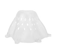 Silicone Cow Weaning Hood, Cattle Nipple Cover with 6 Tether Holes, Good Air Permeability, Safe and Harmless Calf Breast Cover for Farm Management