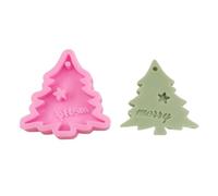 Silicone Craft Mold 7 Christmas Snowflake Bells Designs for Fragrant Plaster Ornaments Family Projects Diffuser Plaster Mold Set